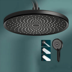 Supercharged overhead shower experience