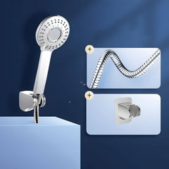 Wall mounted shower head installation