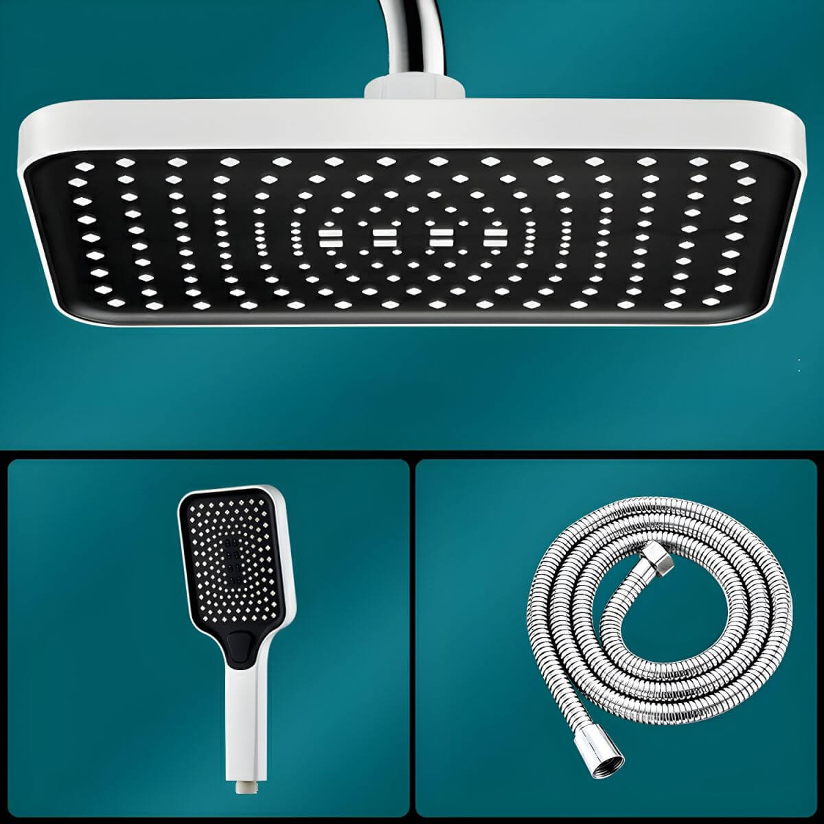 Modern Dual Shower Head Design