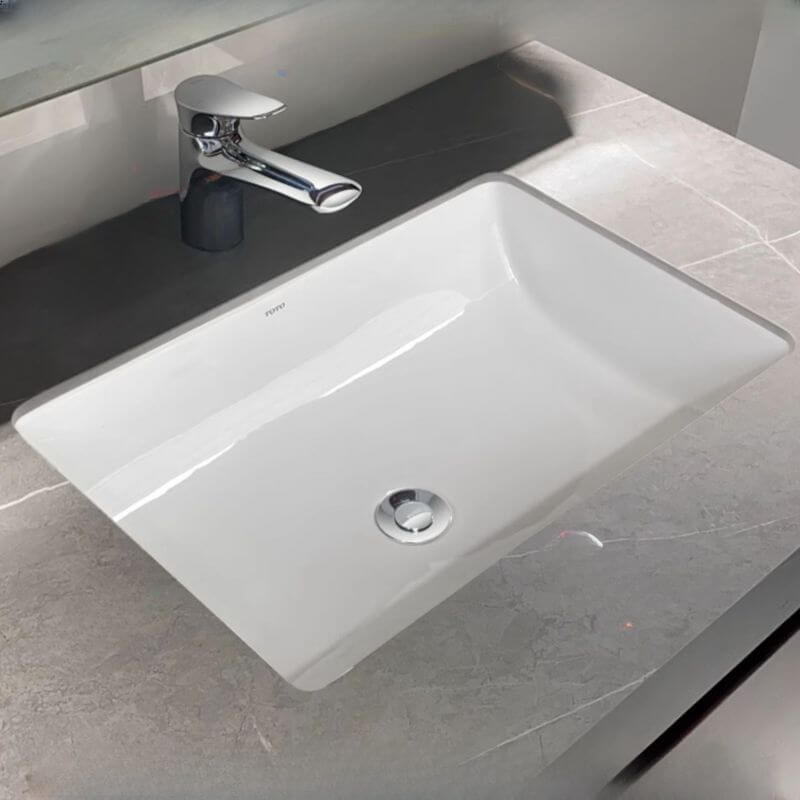 modern bathroom sink undermount ceramic