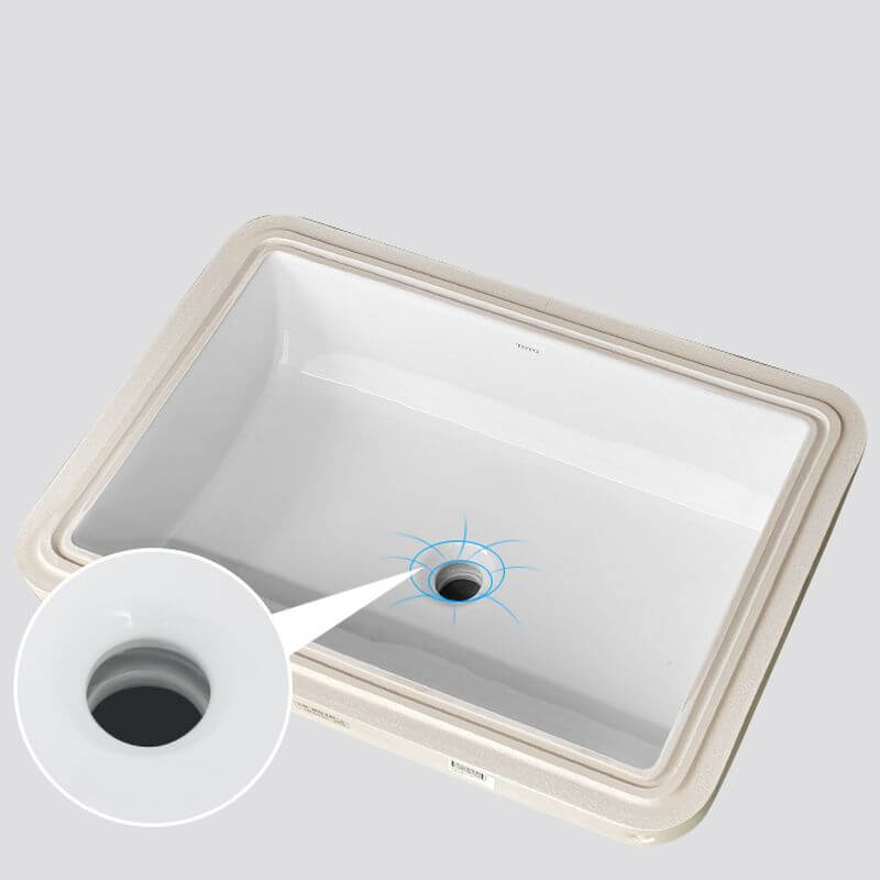 rectangular undermount sink