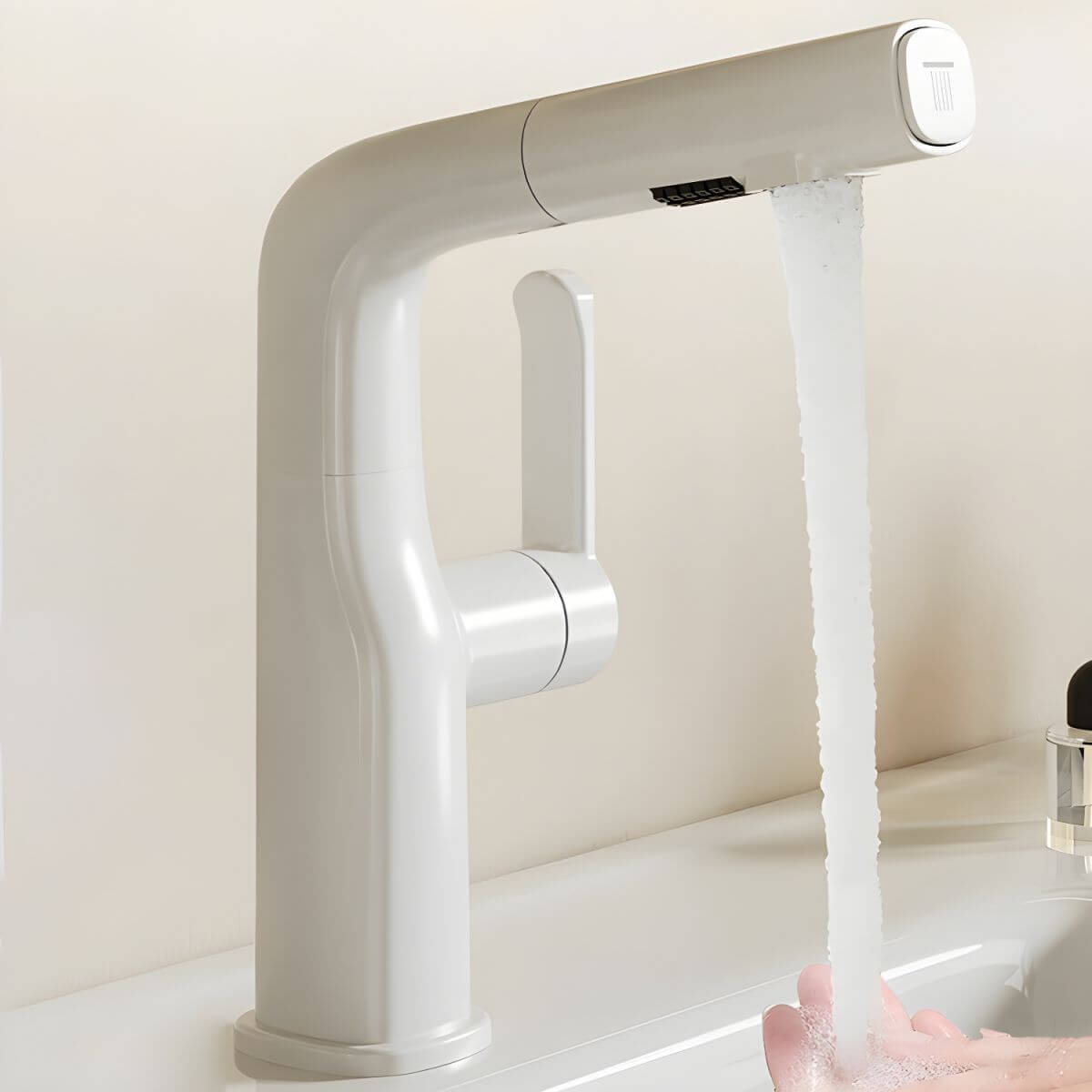 Modern Vessel Sink Faucet with Swivel Spout