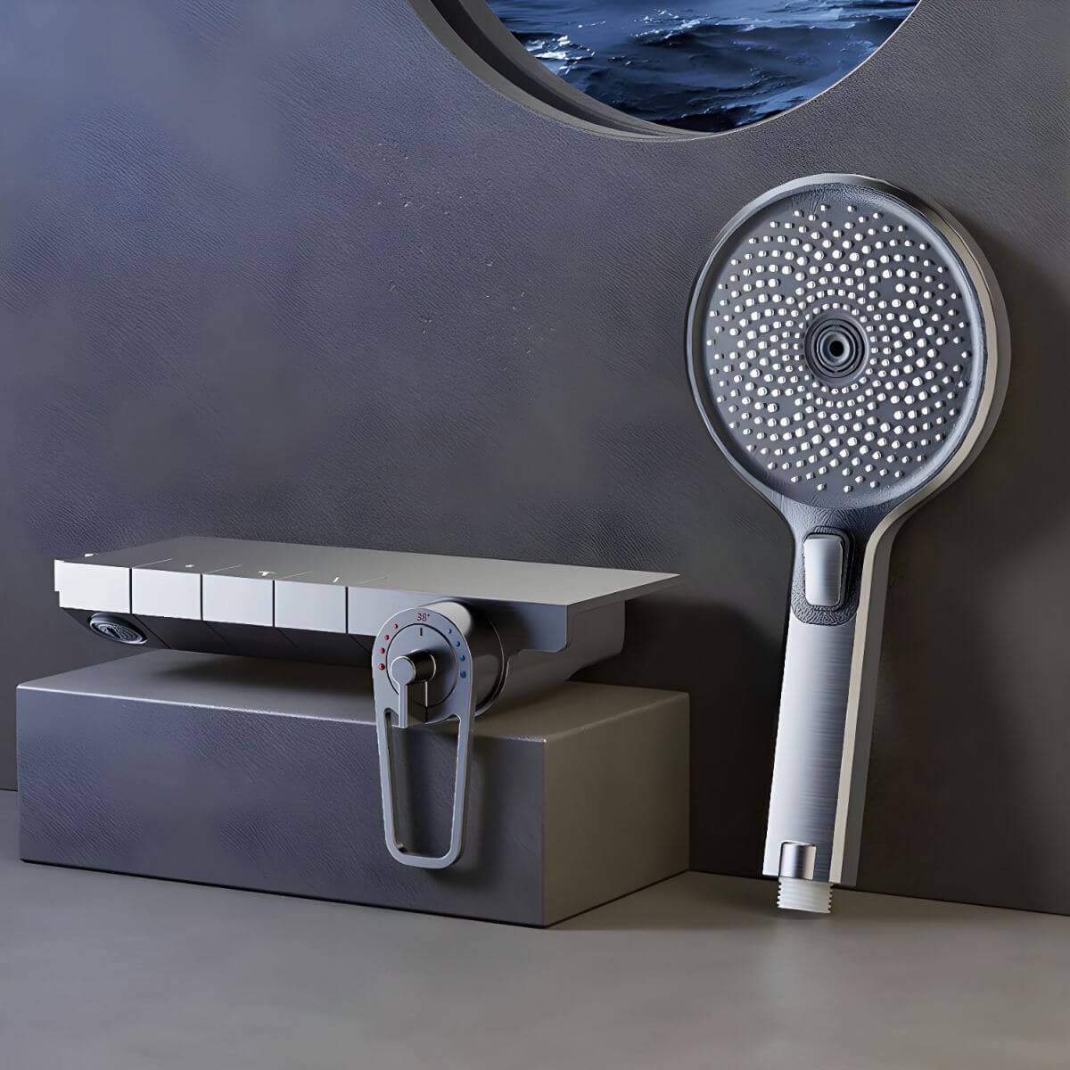 Durable handheld shower head