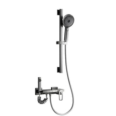 Wall mounted shower installation