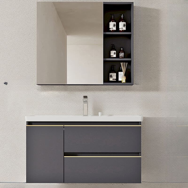 Modern Bathroom with Dove Grey Vanity