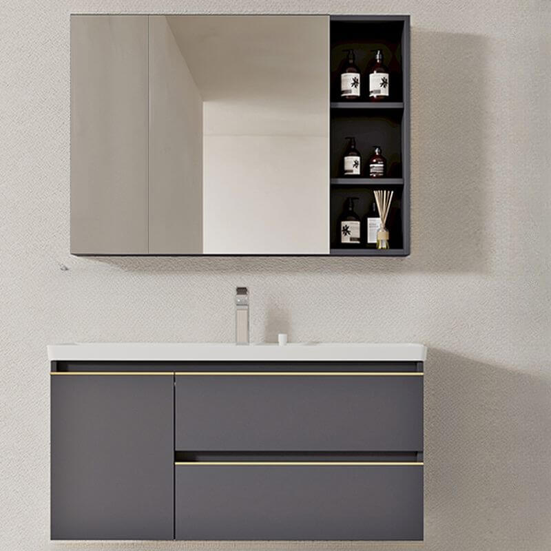 Dove Grey Vanity in Modern Bathroom