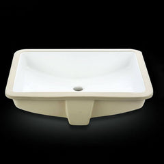 modern rectangular bathroom sink