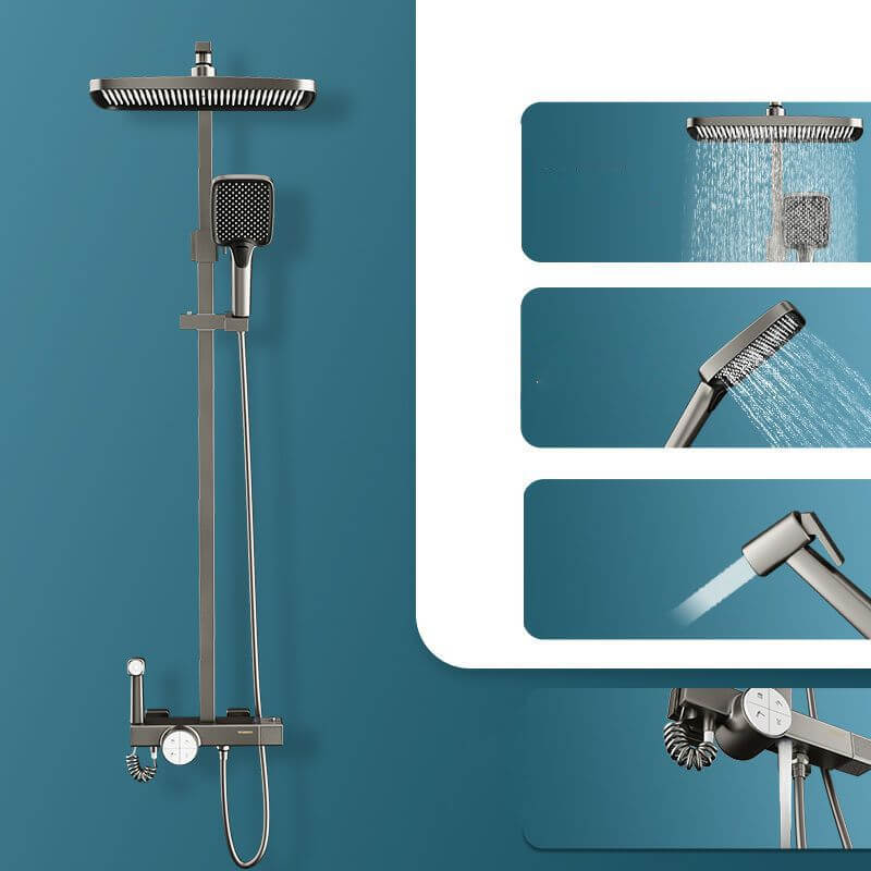 Versatile Shower Head with Customized Spray Patterns