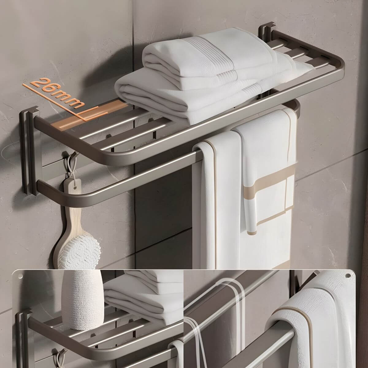 Comprehensive Bathroom Accessories Set