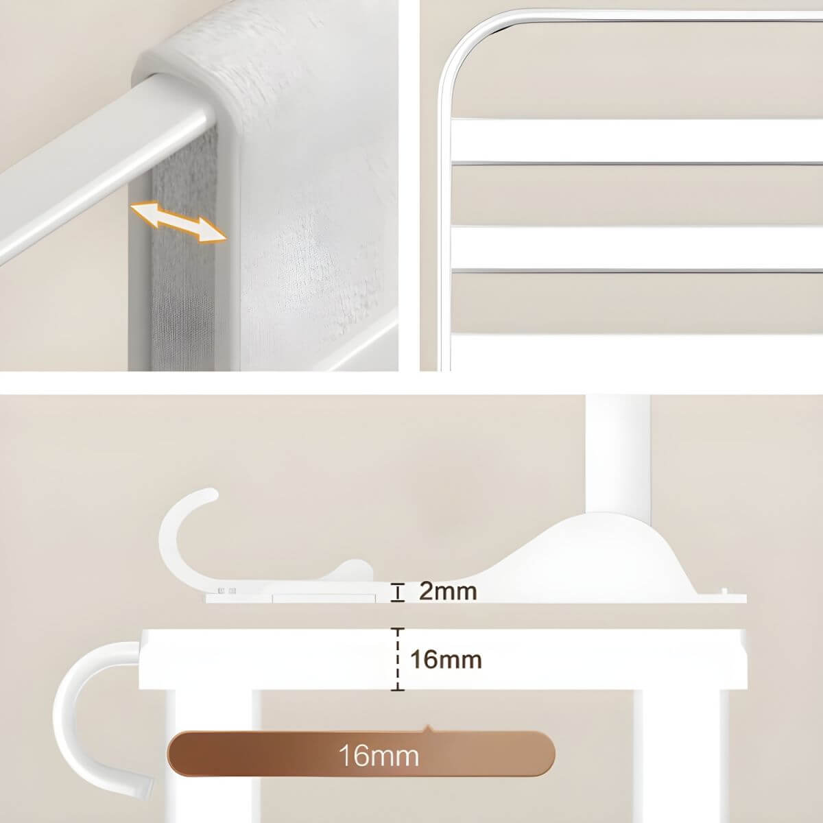 Modern bathroom hardware accessories