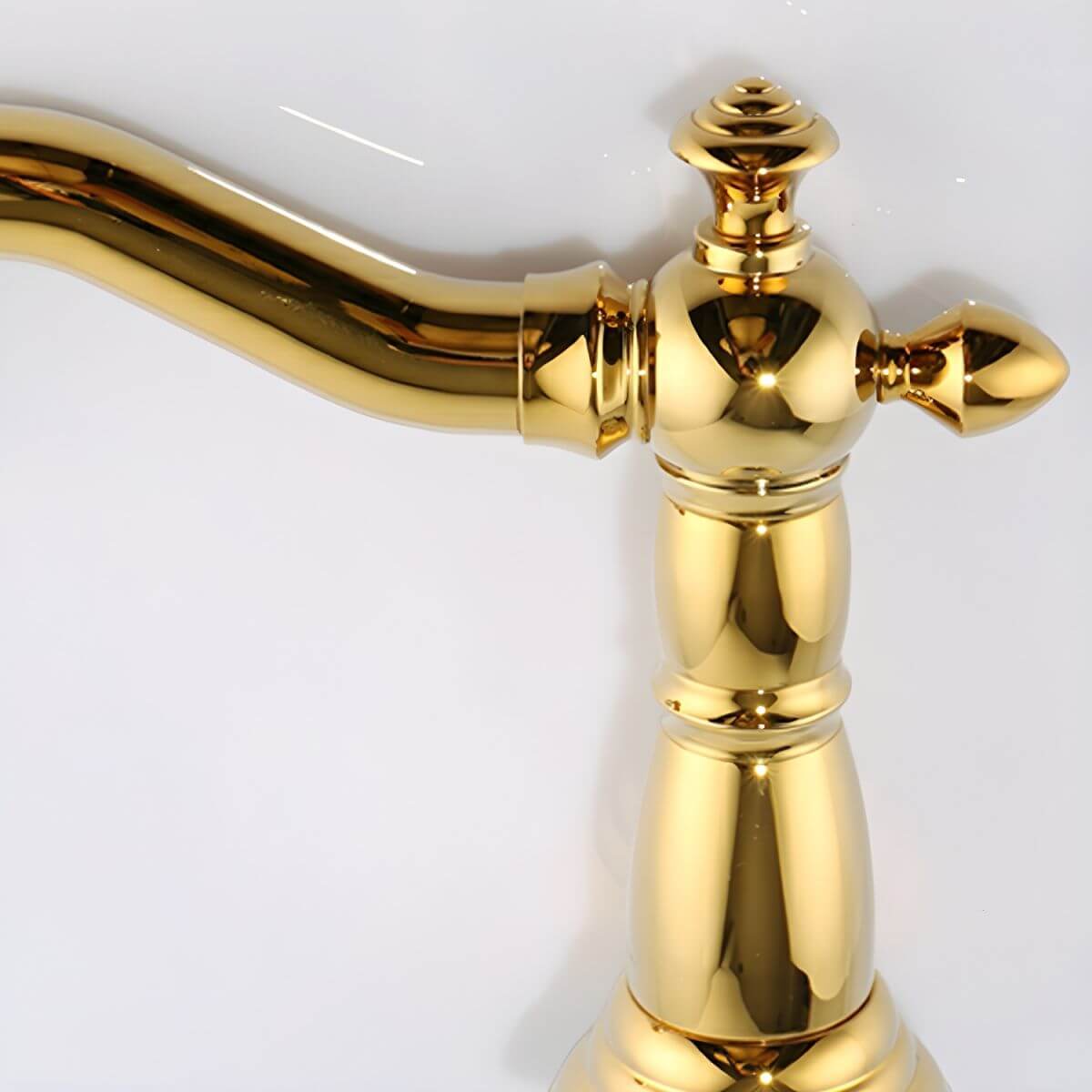 Moisten-free finish on antique faucet