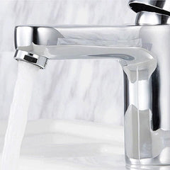 Stylish modern bathroom faucet