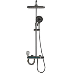 Shower system with adjustable spray settings