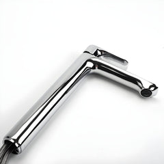 Contemporary Chrome Finish Bathroom Sink Faucet