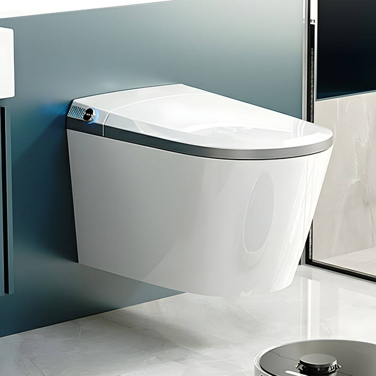 Bidet Showing Heated Seat Feature