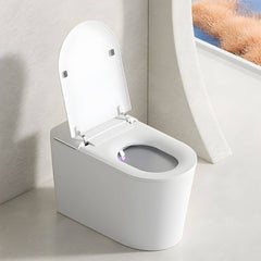 Antimicrobial bidet surface detail