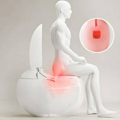 Comfortable heated seat on a modern bidet