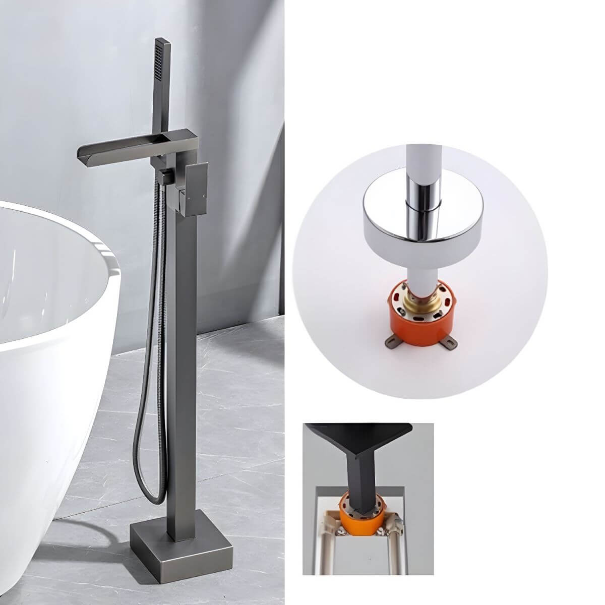 Sophisticated Modern Hand Shower Faucet