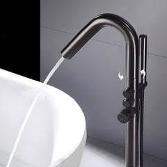 Elegant hand shower included with faucet