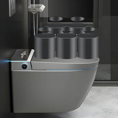 Contemporary design of the bathroom with bidet