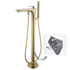 Floor Mounted Free Standing Bathtub Faucet