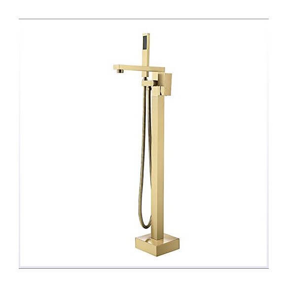 Stylish Copper Faucet in White-Gold finish