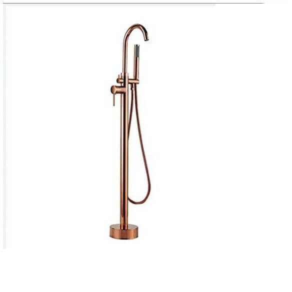 Stylish Copper Faucet in White-Gold finish