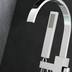 Modern installation bathtub faucet