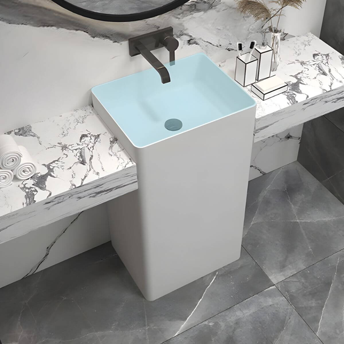 Elegant sink with modern aesthetics