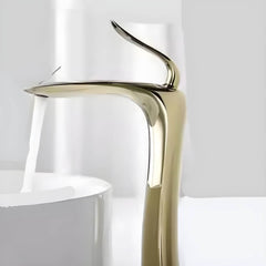 Modern vessel sink faucet with touch technology