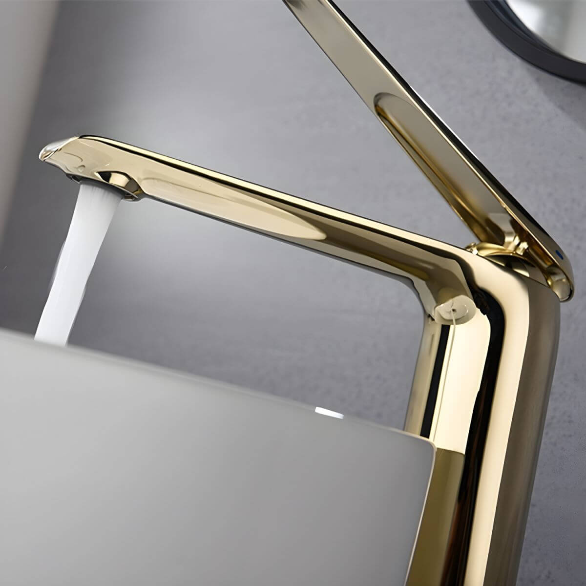 Modern vessel sink faucet with touch technology