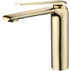 Stylish chrome faucet with a sleek design