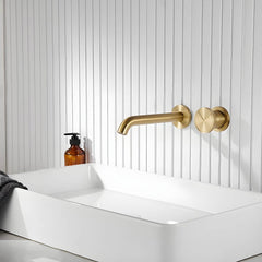 Elegant low arc vessel sink faucet