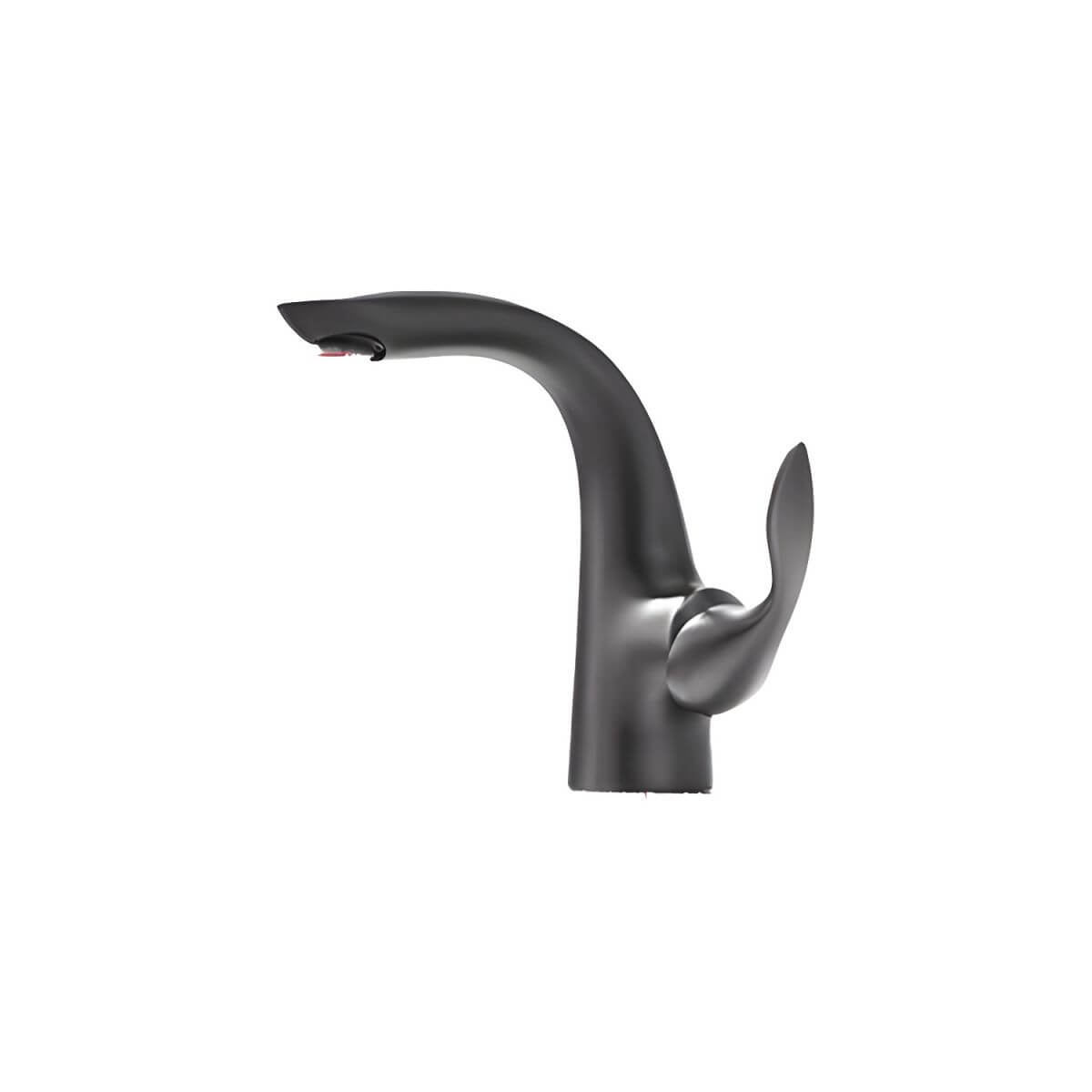 Gun Grey Copper Faucet for Modern Bathrooms