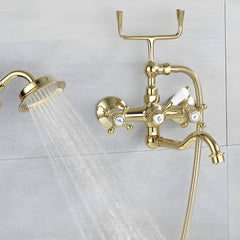 gold version of roman bathtub faucet