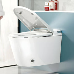 Elegant wall mount bidet in grey finish