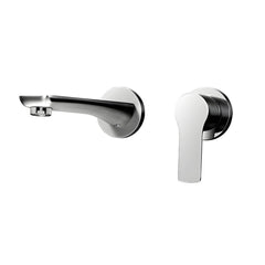 Gun grey modern faucet for bathrooms