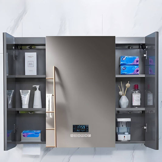 Interior storage of the modern medicine cabinet