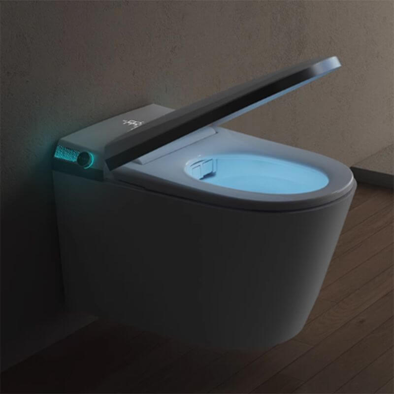 Stain-resistant vitreous china bidet