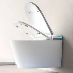 Stain-resistant vitreous china bidet