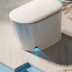 Close-up of Elongated Bowl Shape Bidet