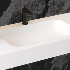 Elegant wall-mounted bathroom vanity