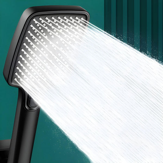 Handheld shower head with square design