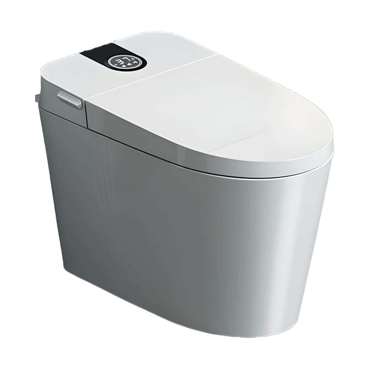 Stain-resistant white finish bidet