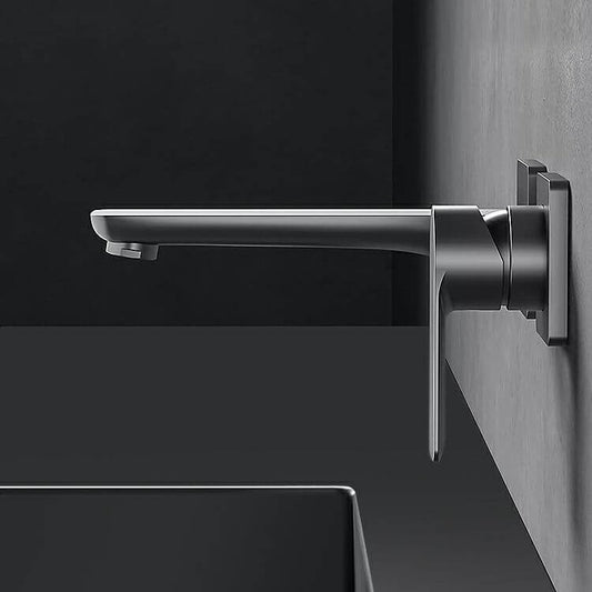 Modern lever handle faucet