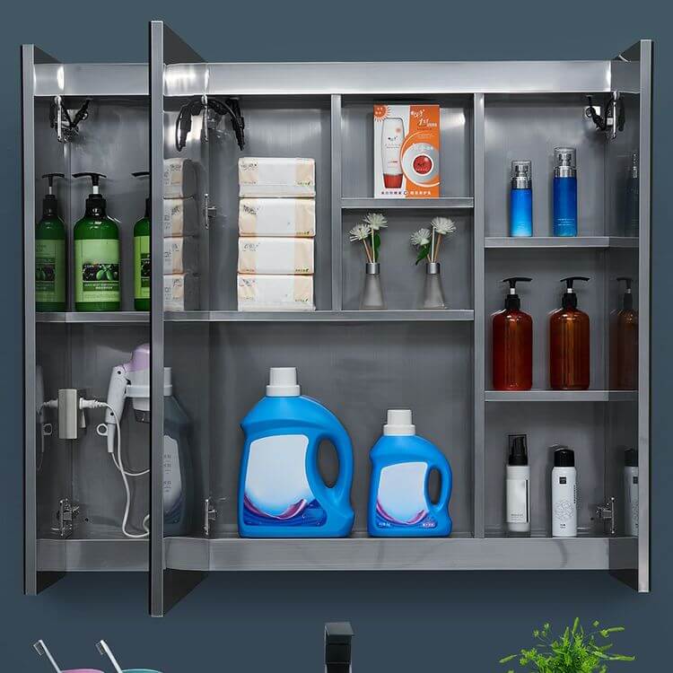 Chic surface mounted bathroom cabinet