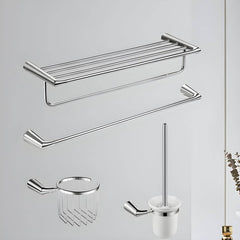 Gloss Finish Bathroom Hardware