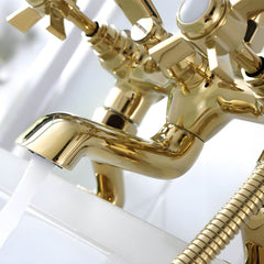 Chrome luxury faucet for bathtubs