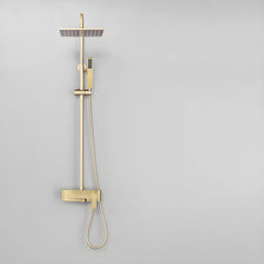 Copper Shower System with Adjustable Features