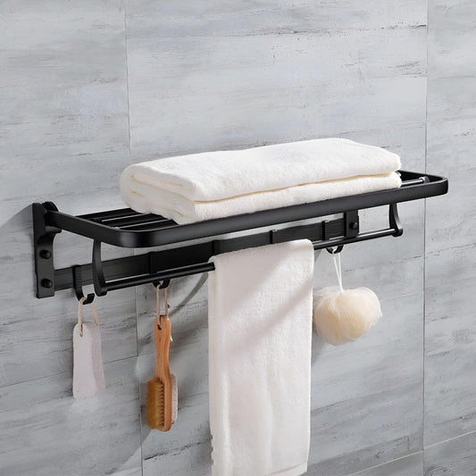 Matte Black Bathroom Accessories Set